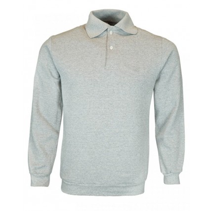 Polo Yaka Sweatshirt